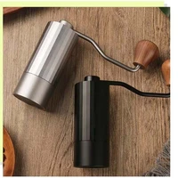 mini hand grinder stainless steel grinding core double bearing manual coffee grinder outdoor portable