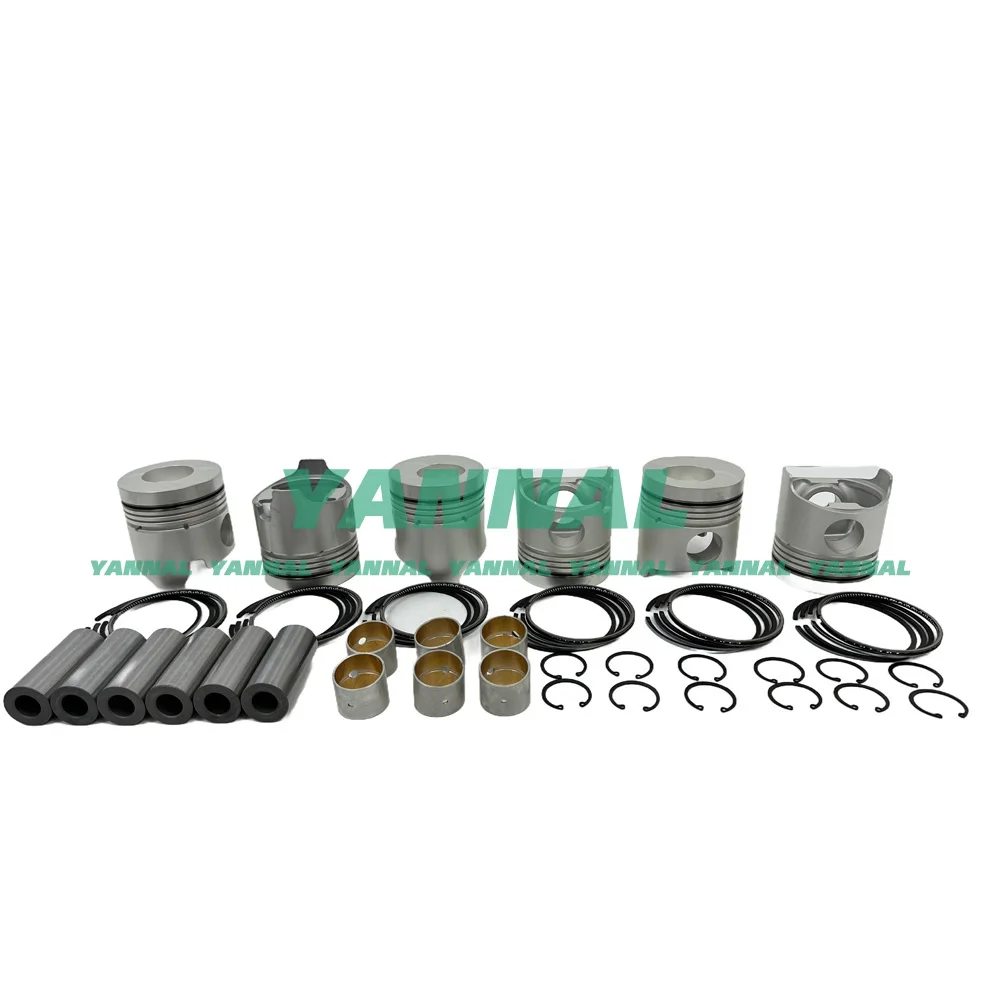 Поршень H06C с поршневыми кольцами для деталей двигателя Hino