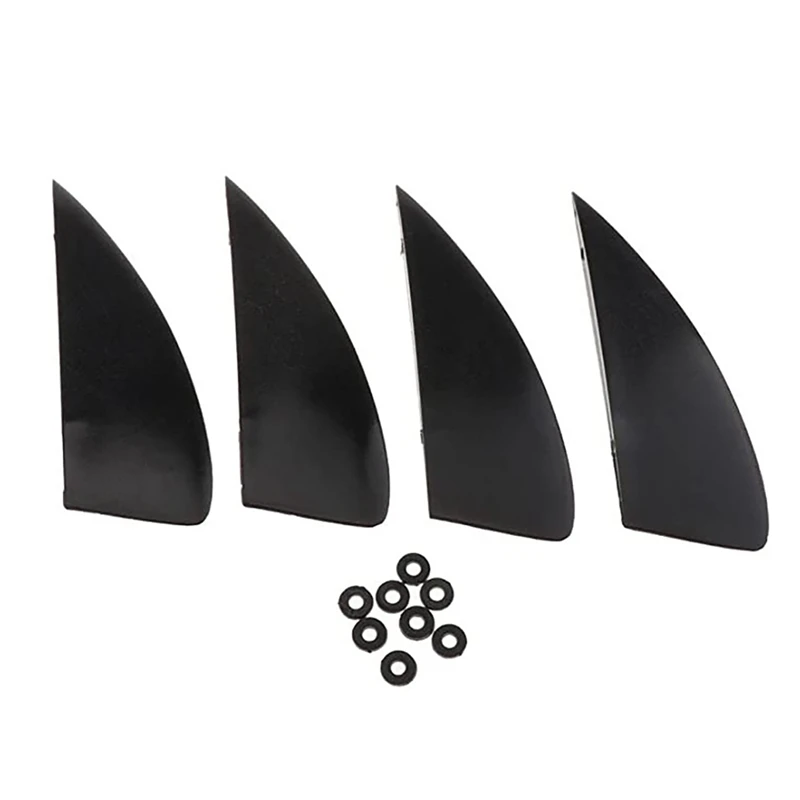 

4Pcs/Set Fin For Kiteboarding Fin Kitesurfing Kite Board Flyling Surfing Board Fin Accessories