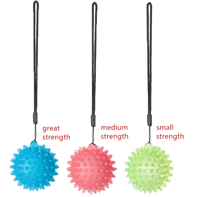 

Finger Gripper Trainer Grip Wrist Yoga Massage Ball Stretcher Finger Trainer Pow Exercise Carpal Expander Rehabilitation