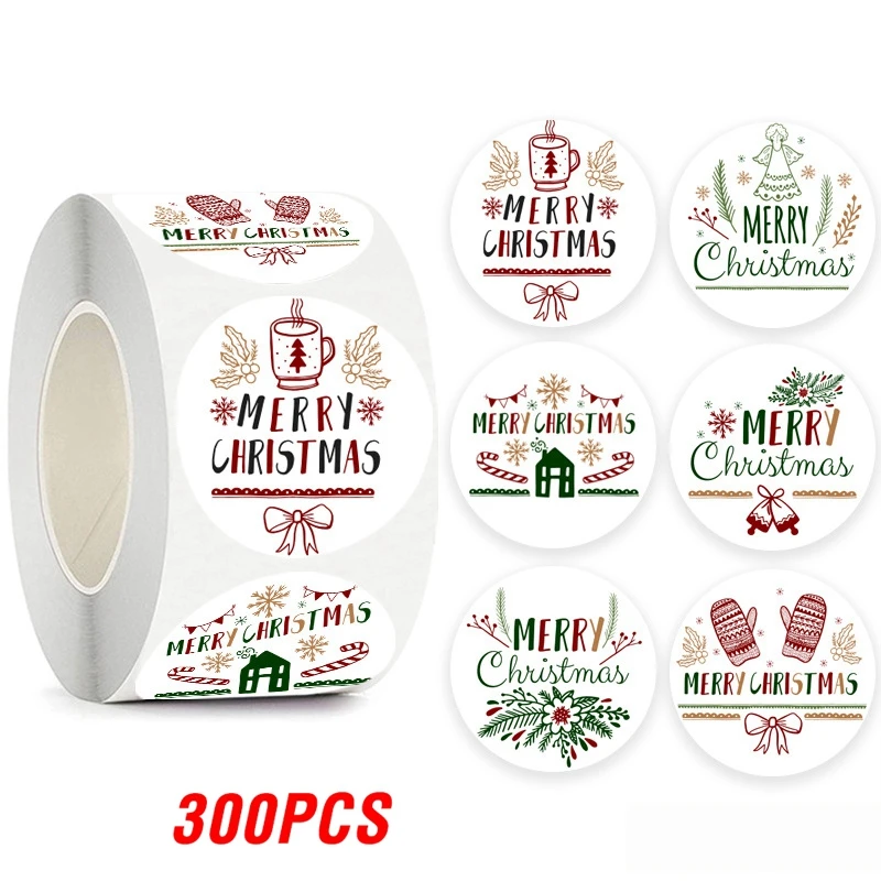 

Набор наклеек Merry Christmas