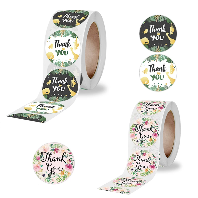 500 шт. животные тикеры лес джунгли сафари товары для животных наклейки с днем