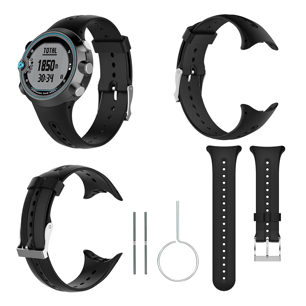 

Silicone Strap for Garmin Swim Watch Band Smartwatch Bracelet Replacement Wristband with Tool Accessories Strap for Garmin
