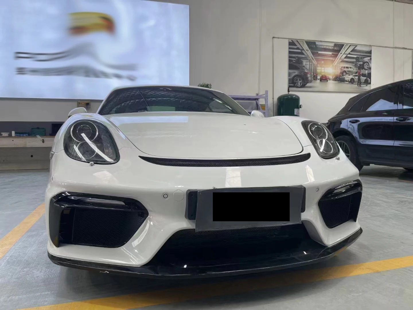 981 старый в новый GT4 передний Боди Комплект для 2013-2015 Porsche cayman/boxster модификация