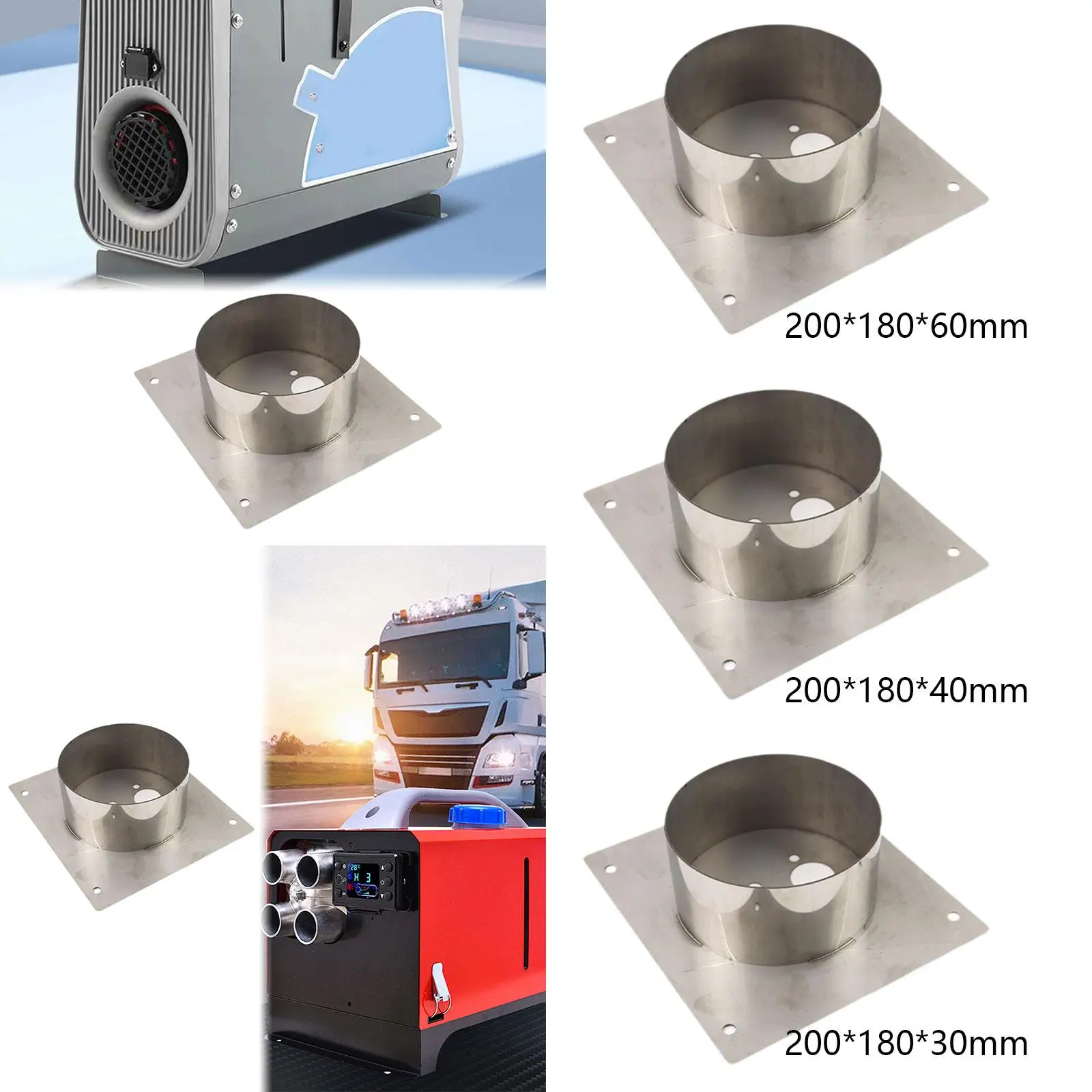 Монтажная пластина дизельного нагревателя высокопроизводительная сталь