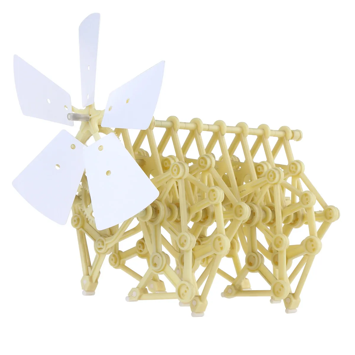 Сборный робот-ходун Strandbeest, работающий на ветре, 20x13 см, веселый образовательный набор для сборки, вдохновленный Тео, инновационная инженерия. (art.: 3920dd1982a2a) - 3920dd1982a2a