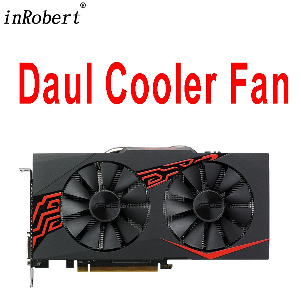 

87mm T129215SU FDC10U12S9-C Cooler Fan Replacement For ASUS RX 470 570 580 GTX 1060 1070 Graphics Video Card Cooling Fan