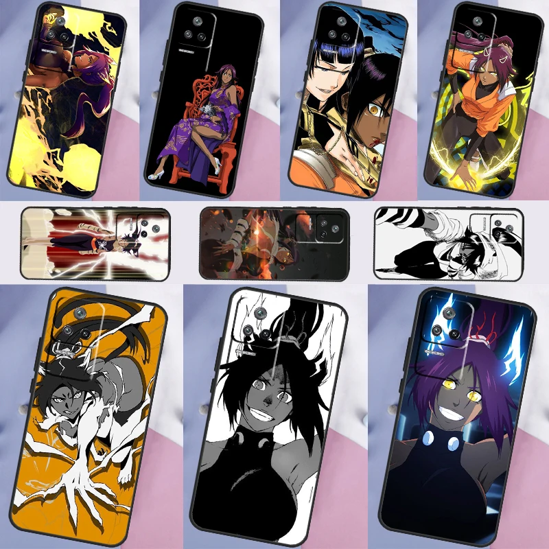 Отбеливающий чехол Yoruichi Shihouin для Xiaomi 13 12 Lite 11T 12T Pro 12X POCO X3 X5 F5 Pro F4 X4 GT M5s C40 F3, задняя крышка