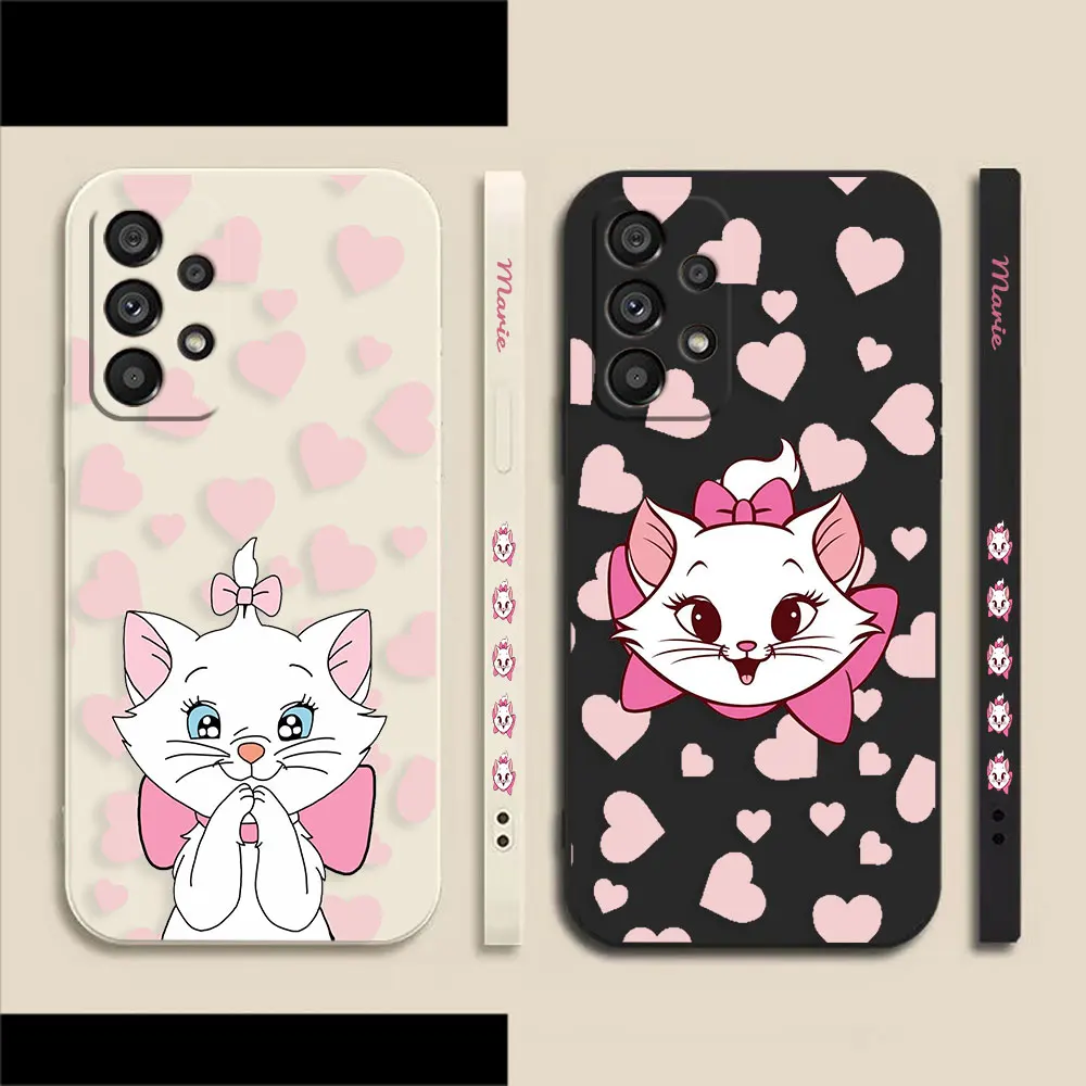 

Cute Disney Marie Case For Samsung A91 A73 A72 A71 A53 A52 A51 A42 A33 A32 A31 A23 A22 A21S A13 A12 A52S A22S AO3S 4G 5G Case