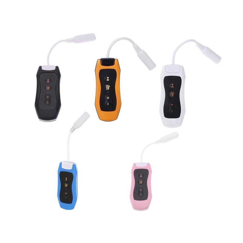 FM-радио IPX8 водонепроницаемый MP3 музыкальный плеер Плавание Дайвинг наушники