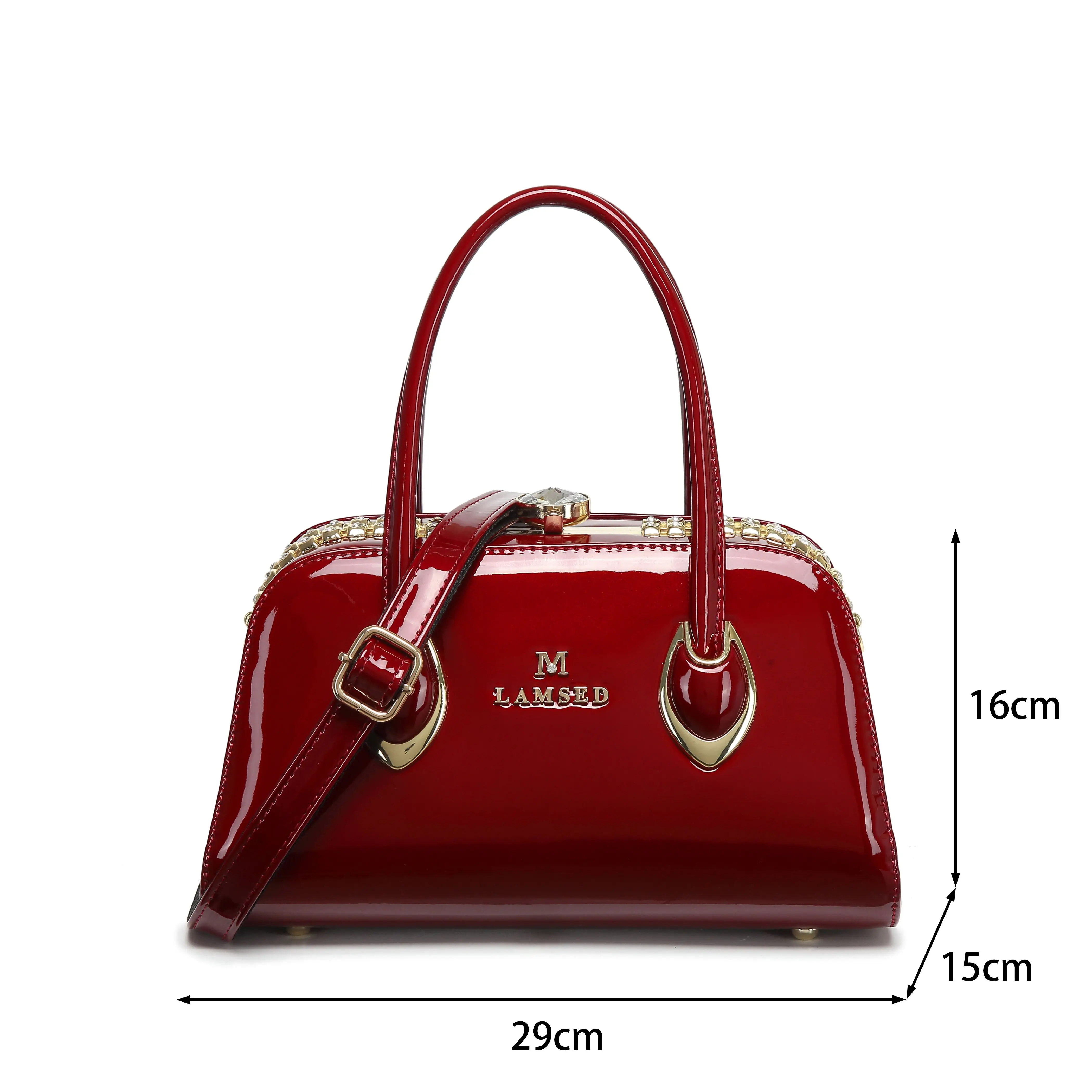 Роскошные женские сумки из лакированной кожи европейские дамские сумочки с