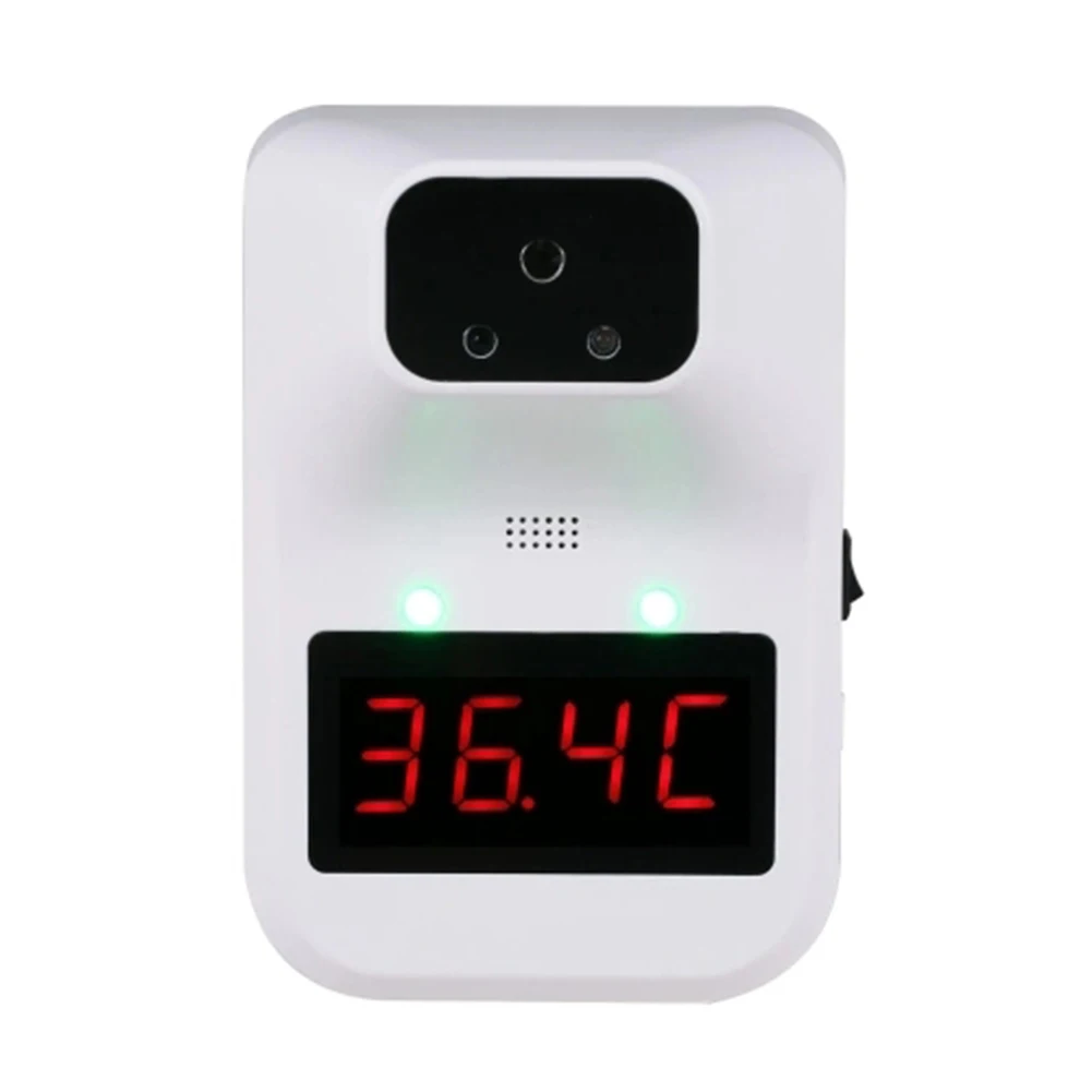 

Практичный цифровой настенный термометр, инфракрасный датчик температуры для отеля, школы, ресторана