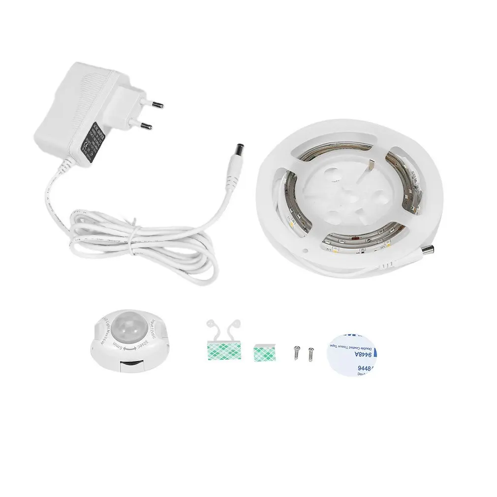 

ICOCO New 1.2M LED Digital Bed Lighting LED Sensor Strip Waterproof IP66 12V 30LED Night Light For Bedroom Bed Light