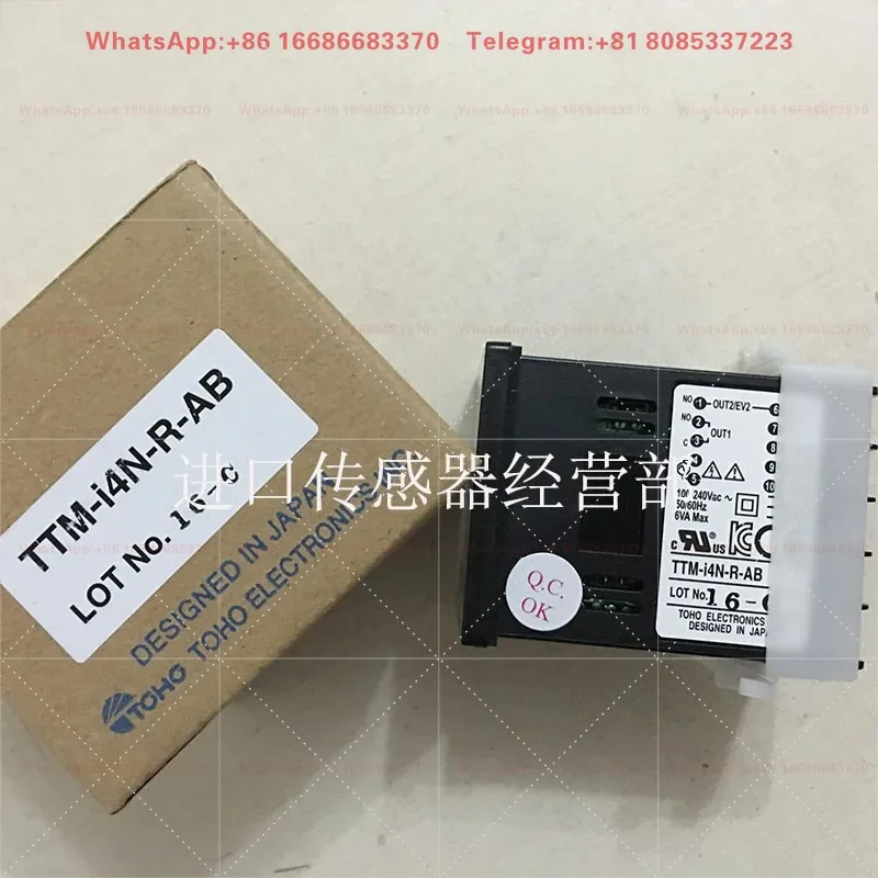 Фото Промышленный цифровой ПИД-регулятор температуры Spot Thermostat TTM-I4N-R-AB TTM-I4N-P-AB, 100-240В переменного тока, для монтажа на панель №5