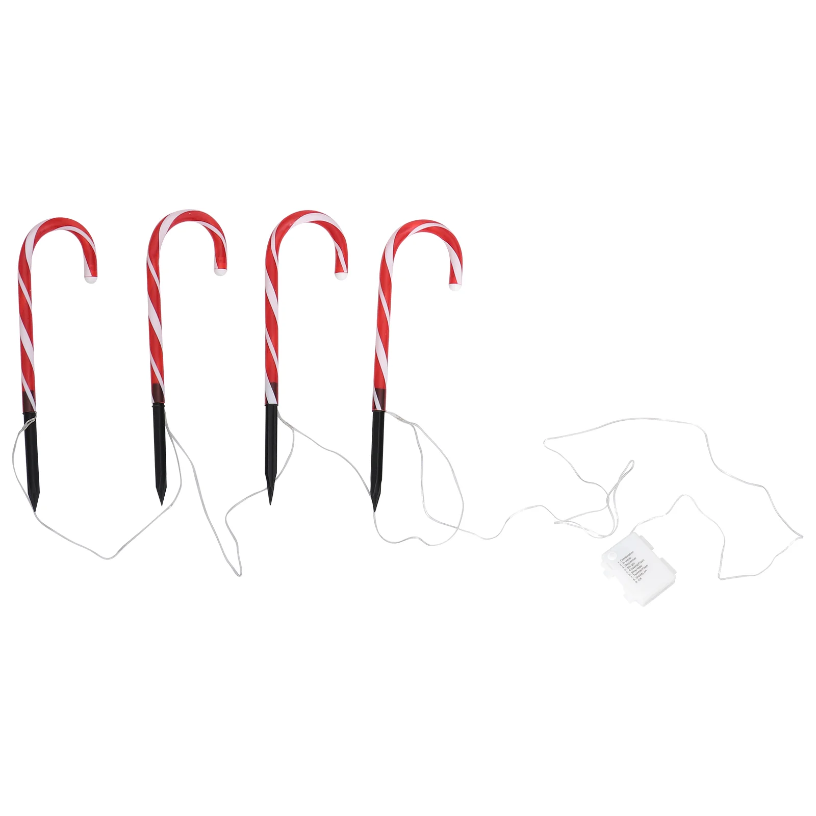 

Lights Candy Cane Pathway Christmas Outdoor Decorations Marker Yard Markers