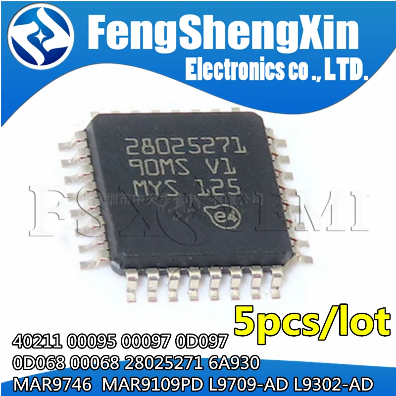 5 шт. 40211 0D095 00095 00097 0D097 0D068 00068 28025271 6A930 MAR9746 MAR9109PD L9709-AD QFP