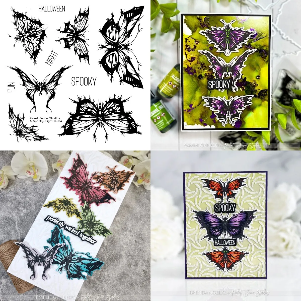 

A Spooky Flight Metal Cutting Die And Stamps Scrapbooking Background DIY Decoration Craft Embossing Stencil hot