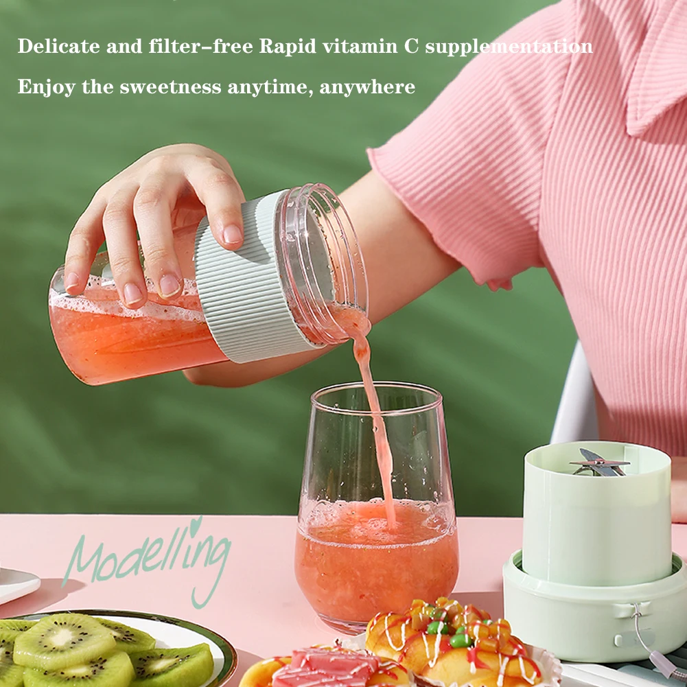 Портативный блендер чашка и крышка для путешествий 11 83 унции перезаряжаемая