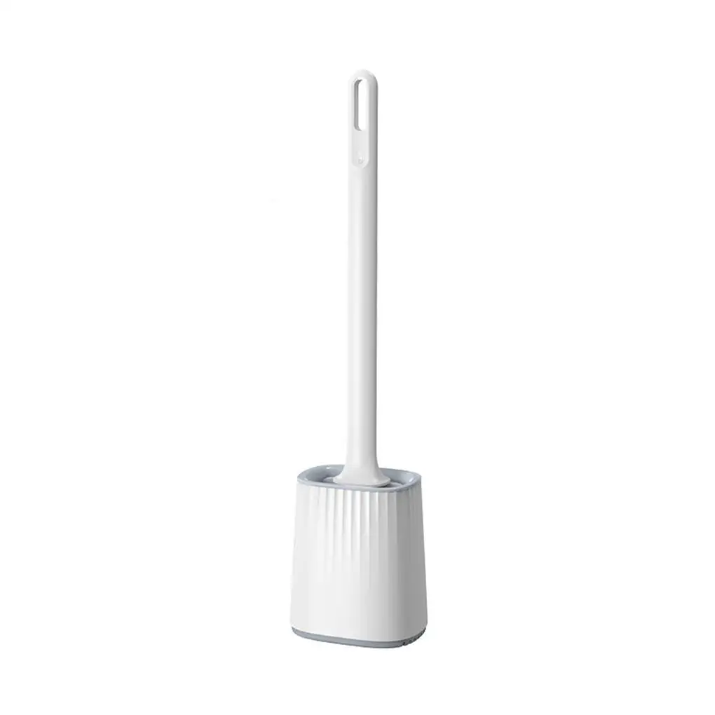 

3-in-1 Toilet Brush Wall Mounted Punch-free Bathroom Brush Long Handle Cleaning Tool Household Toilet Brush