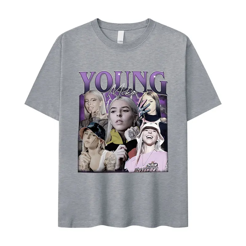 Футболка Мужская/женская с графическим принтом винтажная модная тенниска в