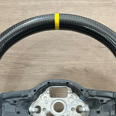Рулевое колесо из углеродного волокна, кожаная алькантара для Volkswagen Golf 7 7.5 GTI GTD GTE R 2013-2020 Polo GTI Tiguan Passat DSG