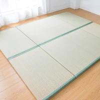 natural rushes mattress tatami bed home decor japan style foldable tatami mat living room bedroom iris straw mattress