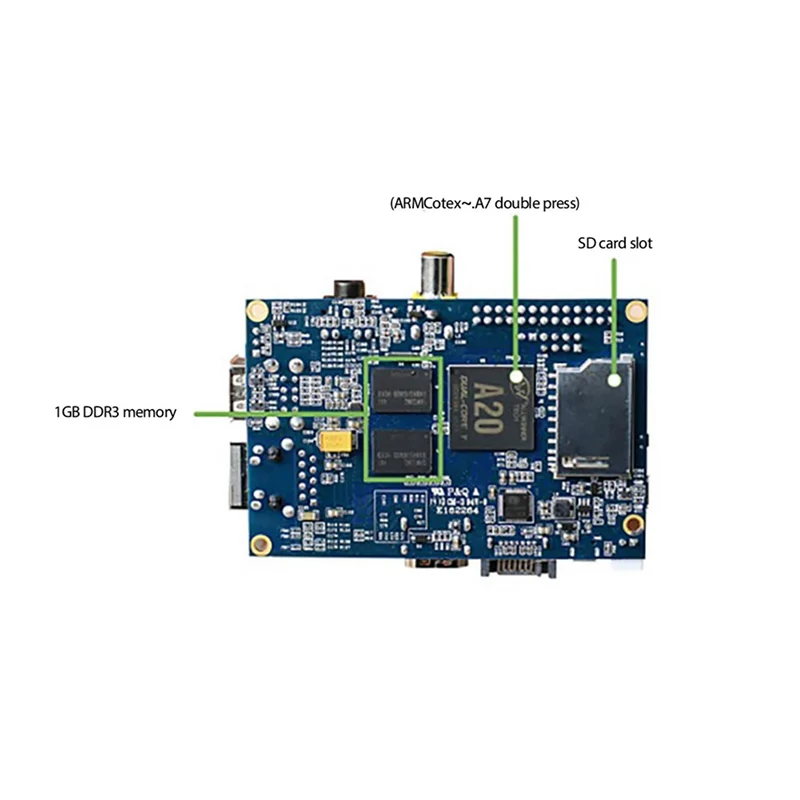 

Плата разработки для банана Pi BPI-M1 + теплоотвод A20 1G DDR3 с открытым исходным кодом, аппаратная плата с поддержкой Gigabit Ethernet