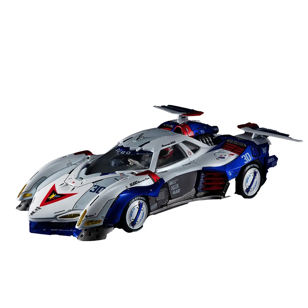 

В наличии 100% оригинальный 3A MageHouse MH Cyber Formula Double ONE Asurada модель GPX GSX игрушечный гоночный автомобиль