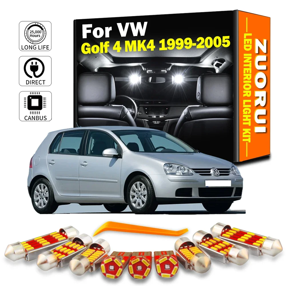 Автомобильные аксессуары ZUORUI 11 шт. внутренняя карта купол багажника лампочки