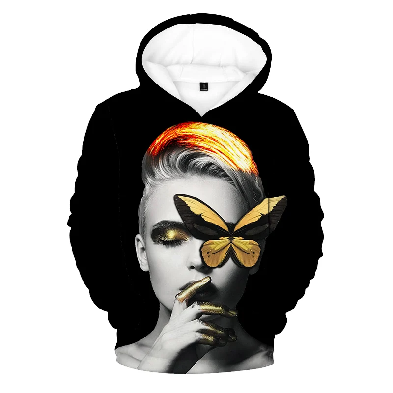 

Beauty 3D Print Hoodie Classic Harajuku Hoodie Casual Loose Sweatshirt Personality Daily Jacket Street Coat