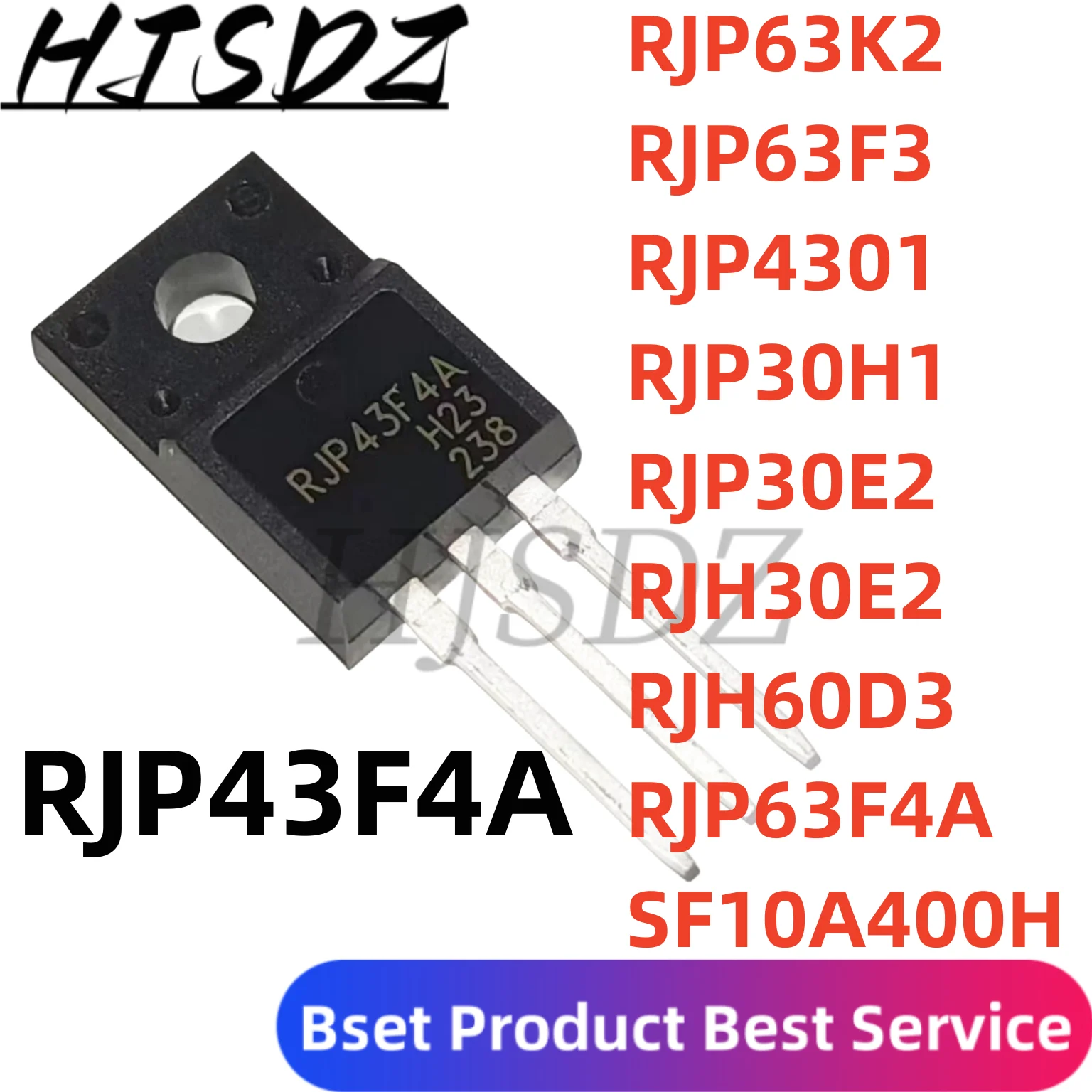 10 шт., RJH30E2, RJH60D3, RJP30E2, RJP30H1, RJP4301, RJP43F4A, RJP60F3, RJP63F3, RJP63F4A, RJP63K2, SF10A400H, TO220F, TO-220F 30e301