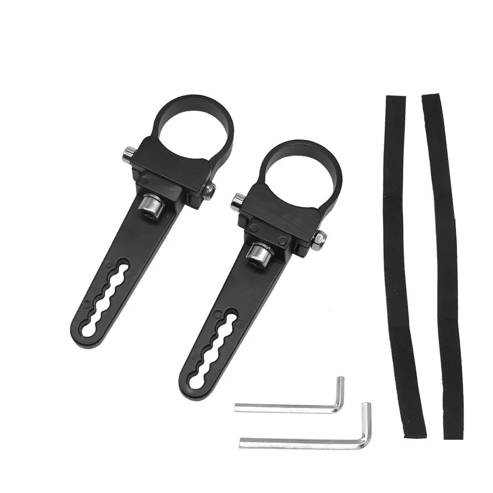 

2 шт., кронштейн для светодиодной осветительной панели мотоцикла, для автомобиля, грузовика, внедорожника, рабочего освещения, трубчатый дер...