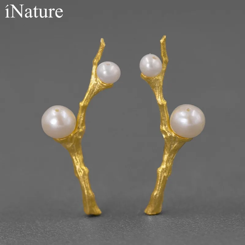 INATURE винтажные серьги-гвоздики из стерлингового серебра 925 пробы с лазуритом и