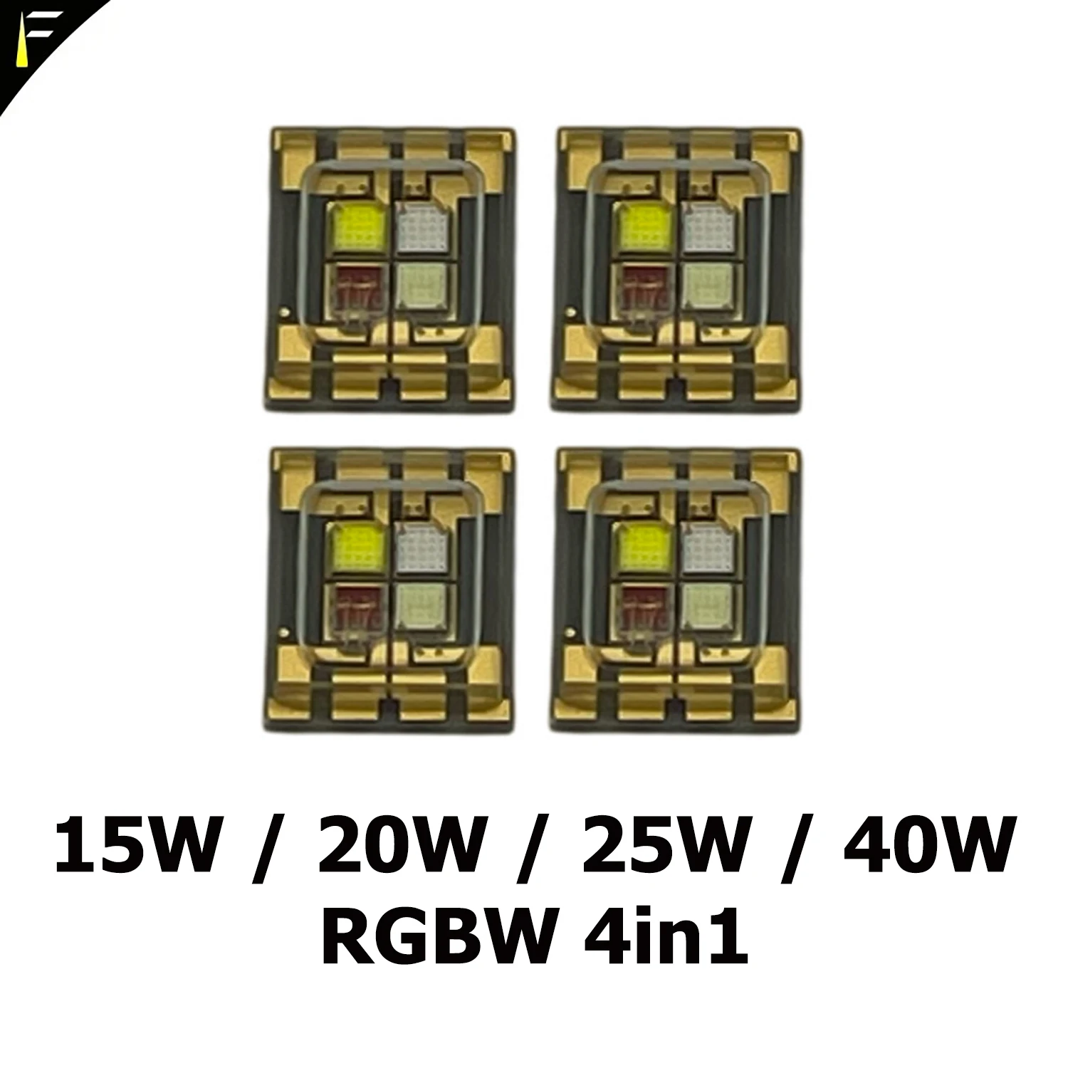 

4 шт. 5060 RGBW 15 Вт 20 Вт 25 Вт 40 Вт RGBW 4 чипа светодиодные бусины для сценического движущегося цвета с мытьем головы Big Bee 19x15 19x25 19x40