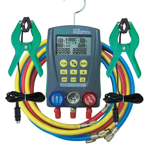 

DY517A HVAC 2-way Valve Digital Manifold Gauge Refrigeration Pressure Tester