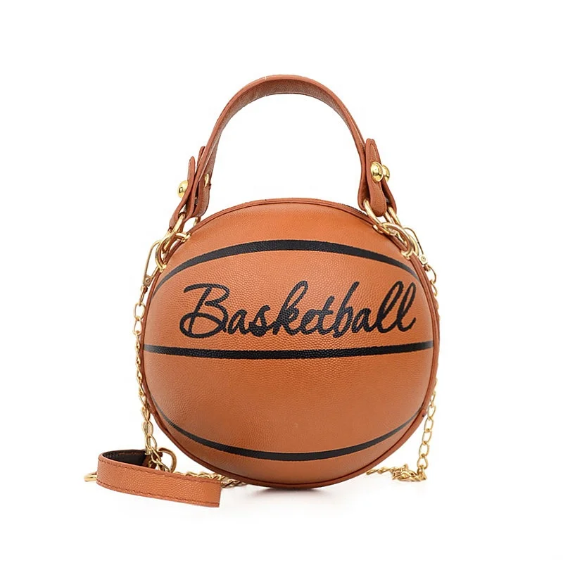 Upgraded Cheapest Shipping Cost Basketball Football Purses Women Rugby Bags Pink Basketball Purse Bag Handbags For Ladies