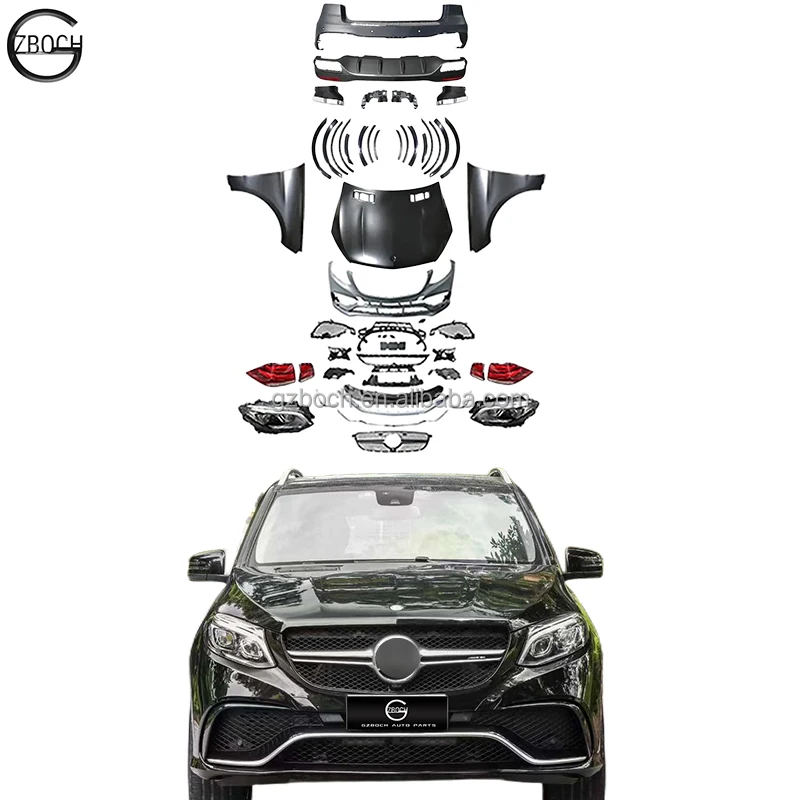 Для MercedesBenzs W166 ML класс ML250 ML350 ML400 ML550 Модернизированный GLE63 AMG автомобильные