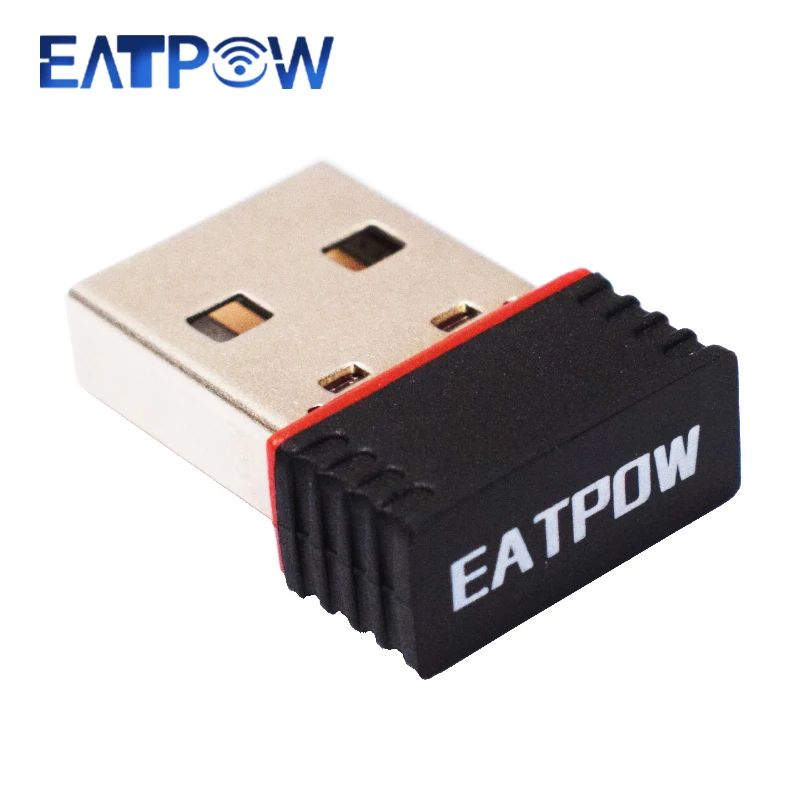 

EATPOW Portable 2.4GHz RTL8188 USB Wireless Wifi Dongle 150Mbps USB WiFi Adapter For PC Laptop Computer