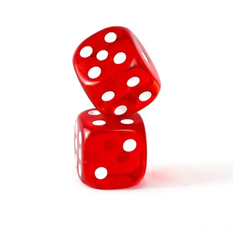 Игры-головоломки Настольная игра Бритвенные края Игровые игрушки Игровые игры D6 Кости Прозрачные игральные кости 6-сторонние игральные кости Квадратные кости