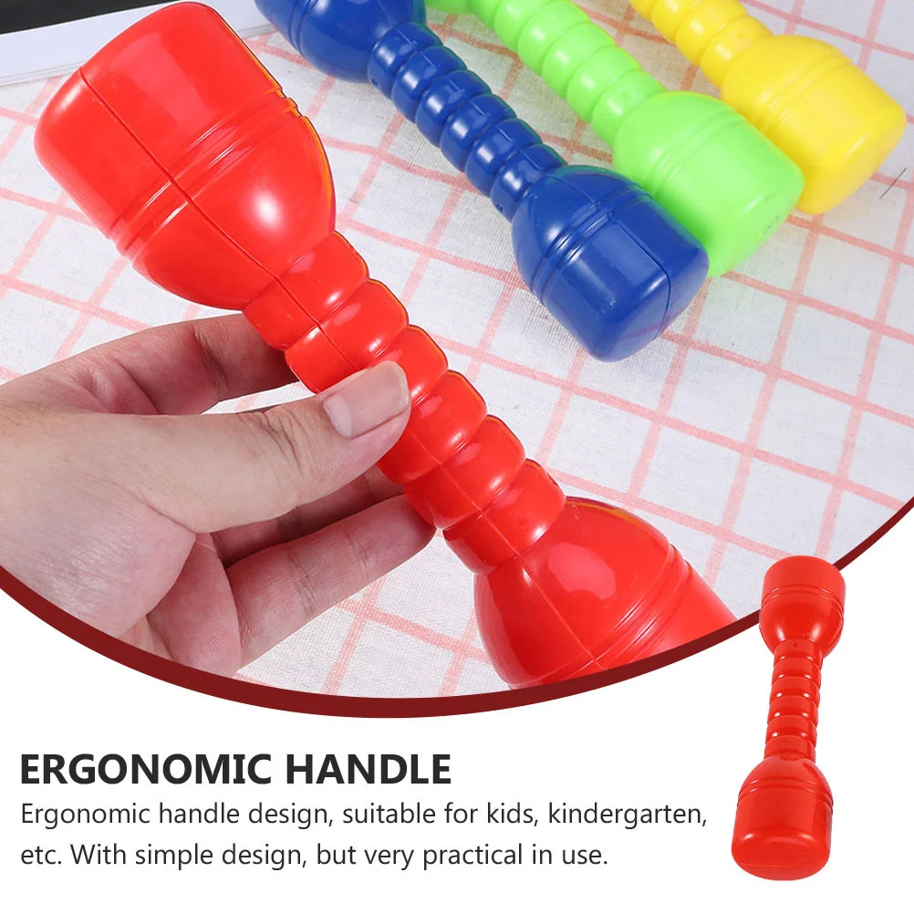 Детские гантели штанги 2 шт. игрушки для детского сада детские пластиковые из