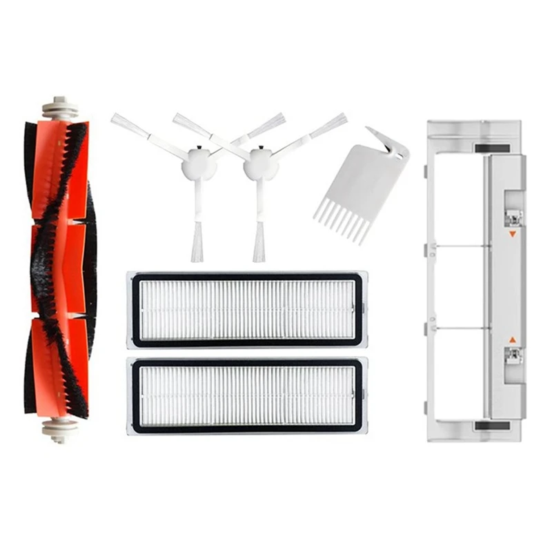 

Запчасти для пылесоса Xiaomi Mijia 1C STYTJ01ZHM, фильтр НЕРА, основная и боковая щетки, Сменные аксессуары