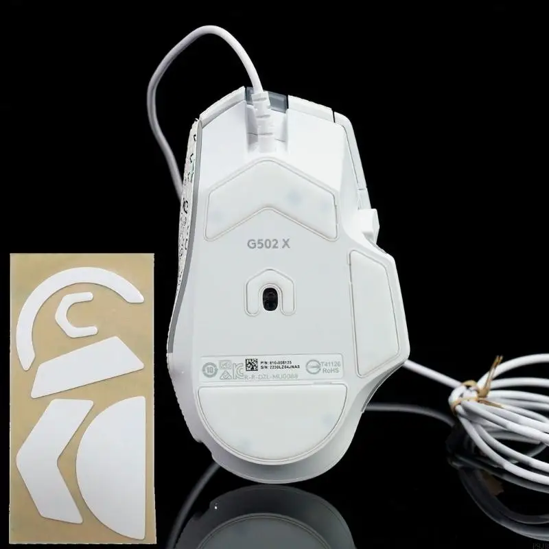 Фото P9JB 1SET для G502X Проводные мышиные коньки Обновление изогнутых краев мыши №4
