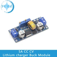 cccv 5a lithium battery charger board xl4015 adjustable 6 38v to 1 25 36v dc buck power buck module
