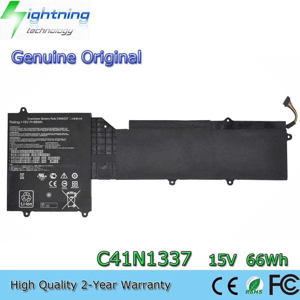 Новинка оригинальная модель C41N1337 15 в 66 Втч портативный AiO PT2001 PT2002 Аккумулятор для