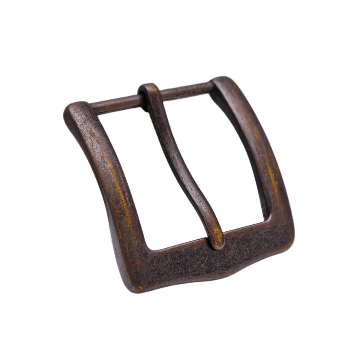 Винтажная черная покрытая широкая тяжелая мужская классическая металлическая пряжка для пояса с одинарным штырем для замены, подходит для ремня шириной 41 мм.