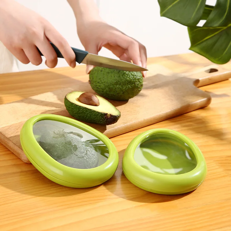 

Fruit Vegetable Fresh-keeping Cover Avocado Food Storage Box Fruit Preservation Seal Cover Kitchen Tools Kitchen Accessories