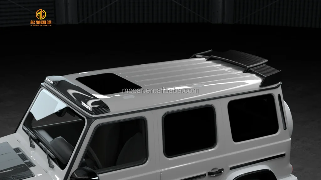 OEM спойлер на крышу из углеродного волокна B стиль для G63 G65 AMG W463 G класс спойлера