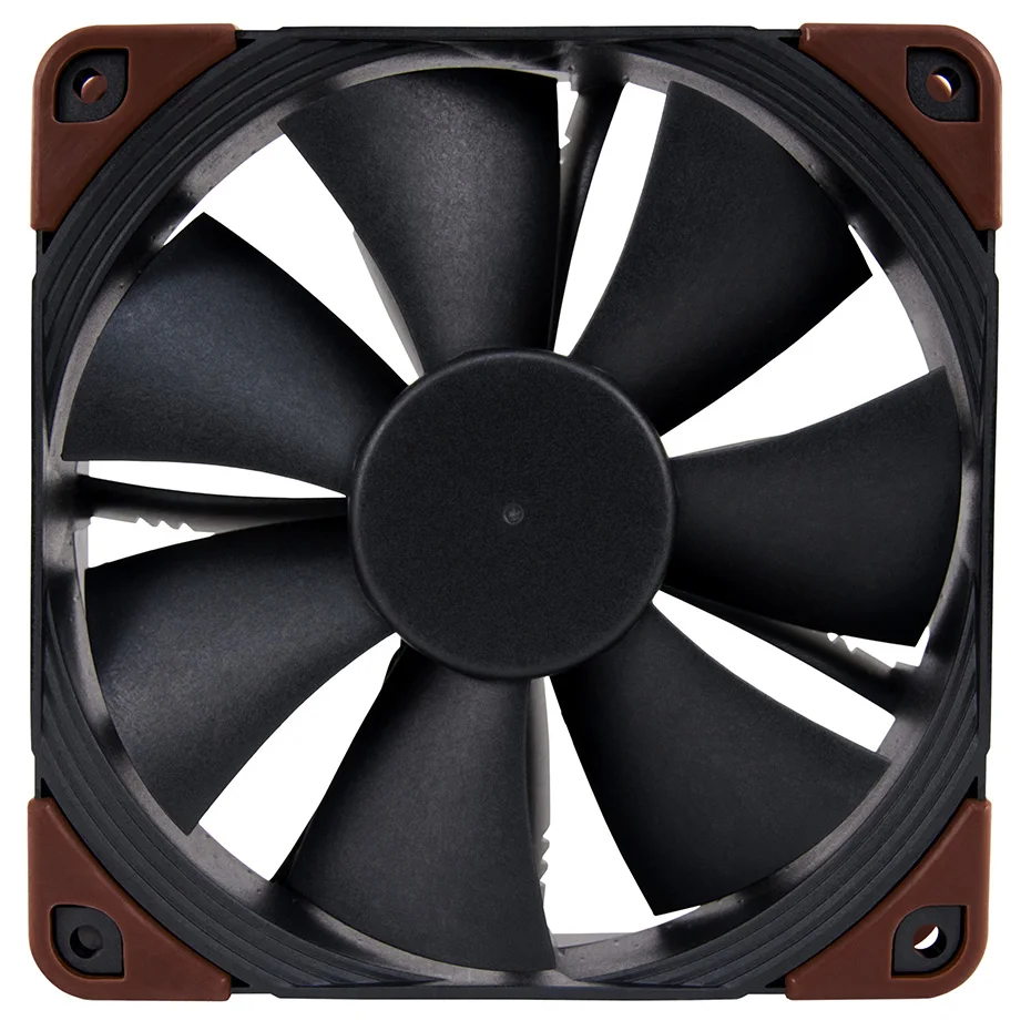 Фото Noctua NF-F12 industripc чехол вентилятор тихий 120 мм PWM 12 В/24 в 2000/3000 об/мин компьютер Высокая производительность ЦП Вентилятор охлаждения №3