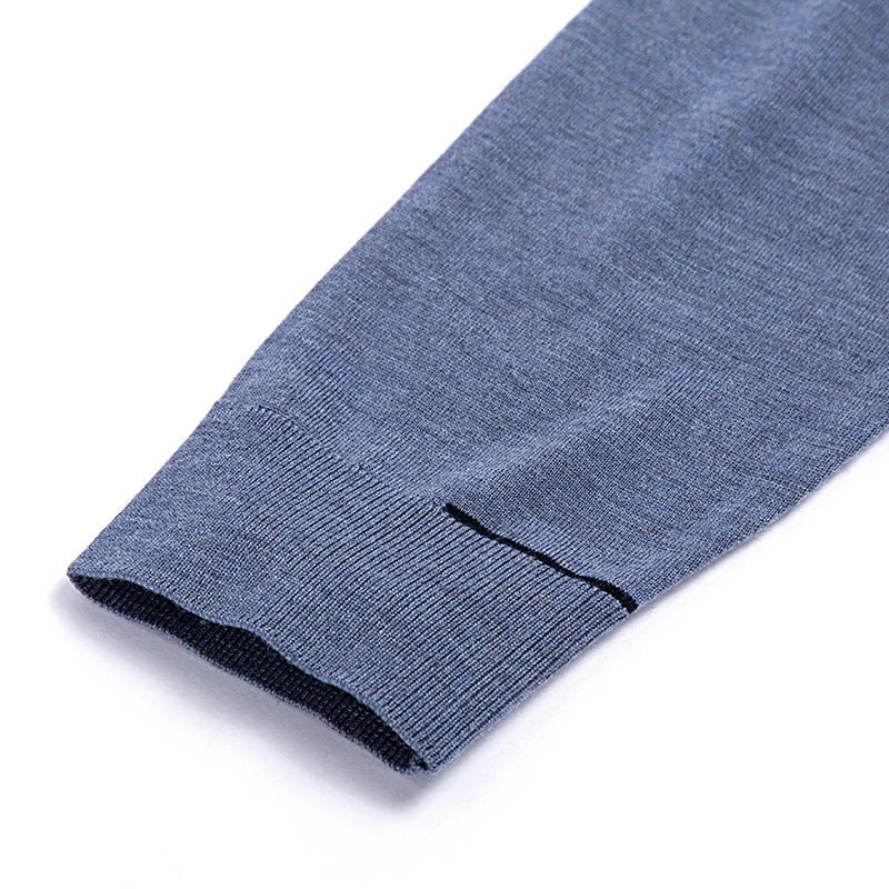 Autumn and Winter V-Neck Soft and Warm Cashmere Sweater Pullover Knitted Sweater 100% Cashmere Sweater Men's Pullover