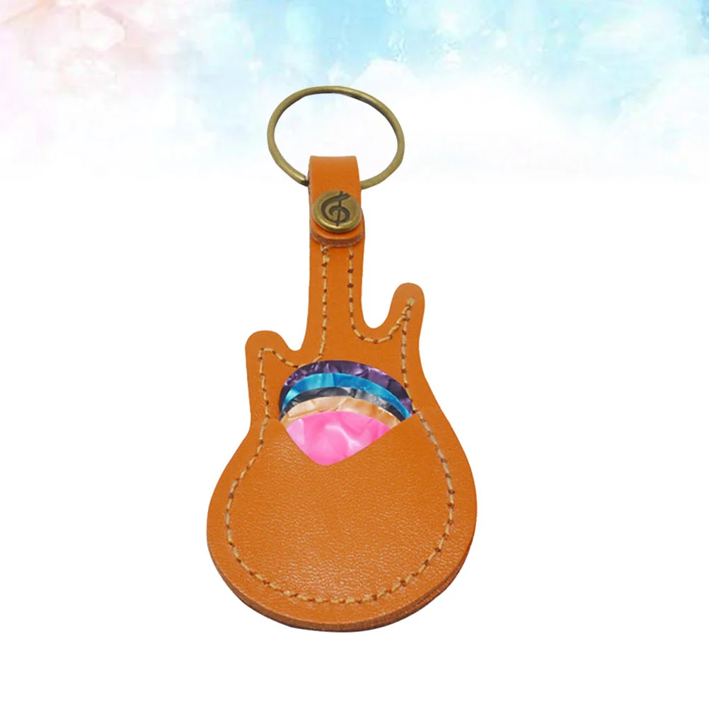 

Picks Guitar Guitar Pick Holder Case Accessories Holder Chain Chain Holder